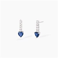 Orecchini Mabina Donna TENNIS CLUB in Argento Zircone 563802 - 563802